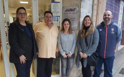 Asociación Avaso y Shamrock RC unidos para acercar el rugby a los niños